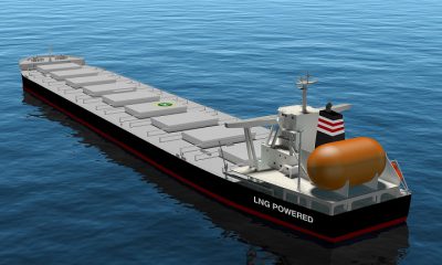 NYK to build company’s first LNG-fueled capesize bulk carrier. Image: NYK Line
