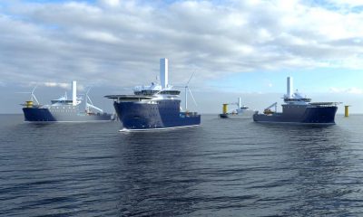Kongsberg Maritime to deliver PM propulsion for two new offshore wind vessels. Image: Kongsberg