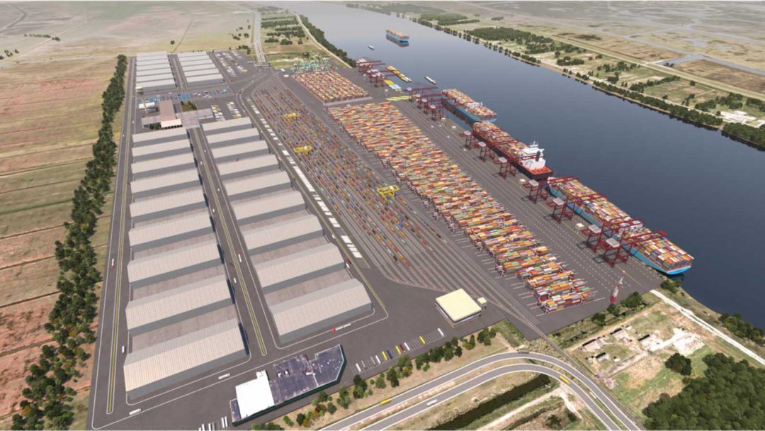Plaquemines Port and APM Terminals announce operating agreement. Image: APM Terminals