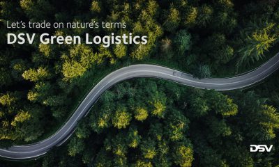 DSV launches Green Logistics to accelerate the green transition of the industry. Image: DSV