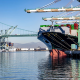 Port of Los Angeles, Port of Shanghai, and C40 Cities announce partnership to create world’s first transpacific green shipping corridor between ports in the United States and China. Image: Port of Los Angeles