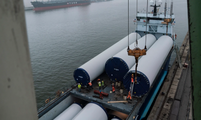Project cargo on the rise at Port of Antwerp thanks to EU Green Deal. Image: Port of Antwerp