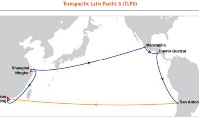 OOCL introduces Transpacific Latin Pacific 6. Image: OOCL