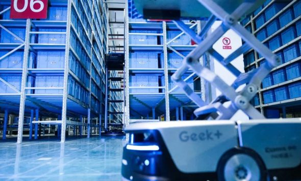 Geek+ partners with system integrators, Reesink Logistic Solutions. Image: Geek+